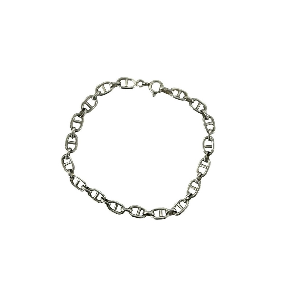 TIFFANY&Co. Tiffany Anchor Chain Bracelet, Sterling Silver 925, Accessory, Si...